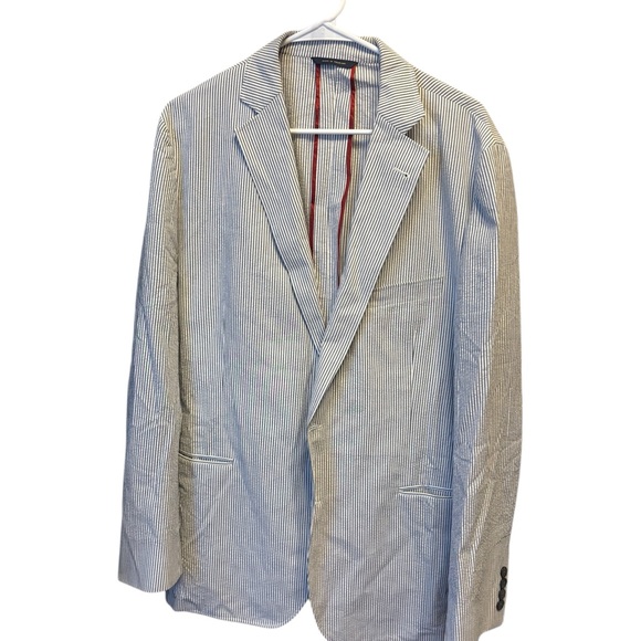 Brooks Brothers Other - Brooks Brothers Men's Seersucker Sport Coat - Light Blue & White